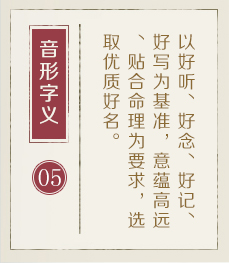 上海哪有起名字的-起名流程五